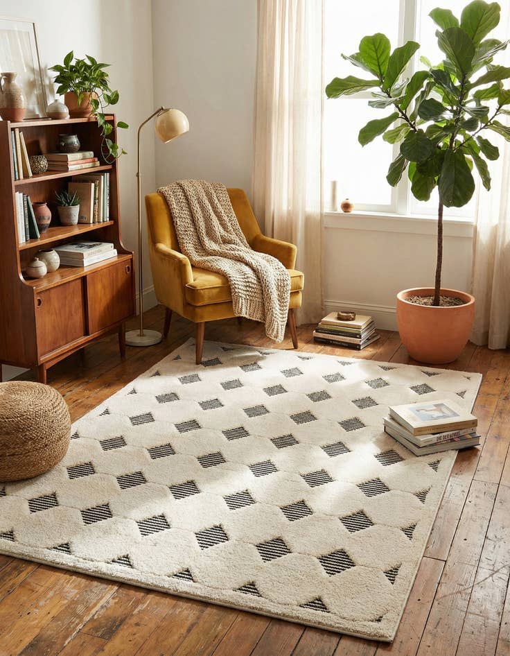 Detail image of 5' x 7' Prismatic Rug