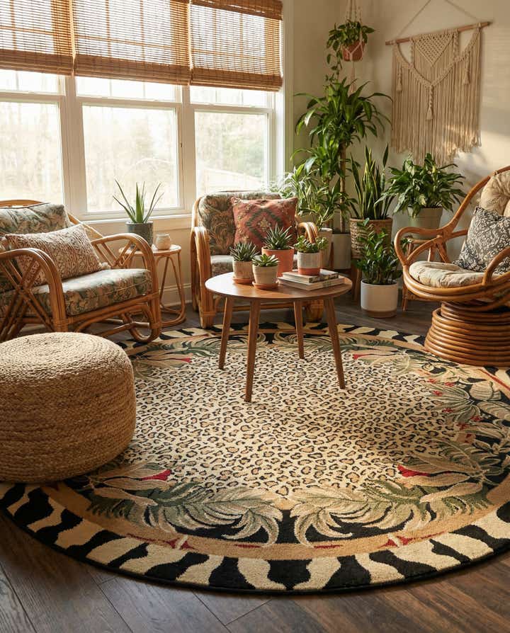7' 10 x 7' 10 Savannah Round Rug