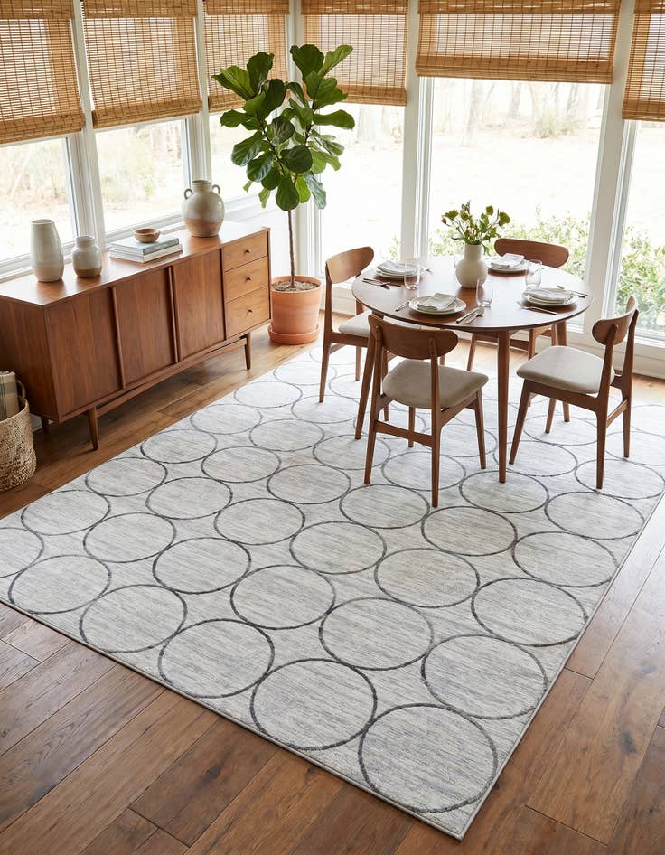 Detail image of 9' 10 x 14' Lattice Trellis Rug