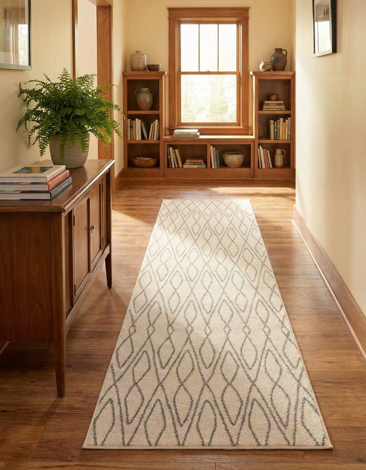 Detail image of 2' 7 x 10' Tangier Runner Rug