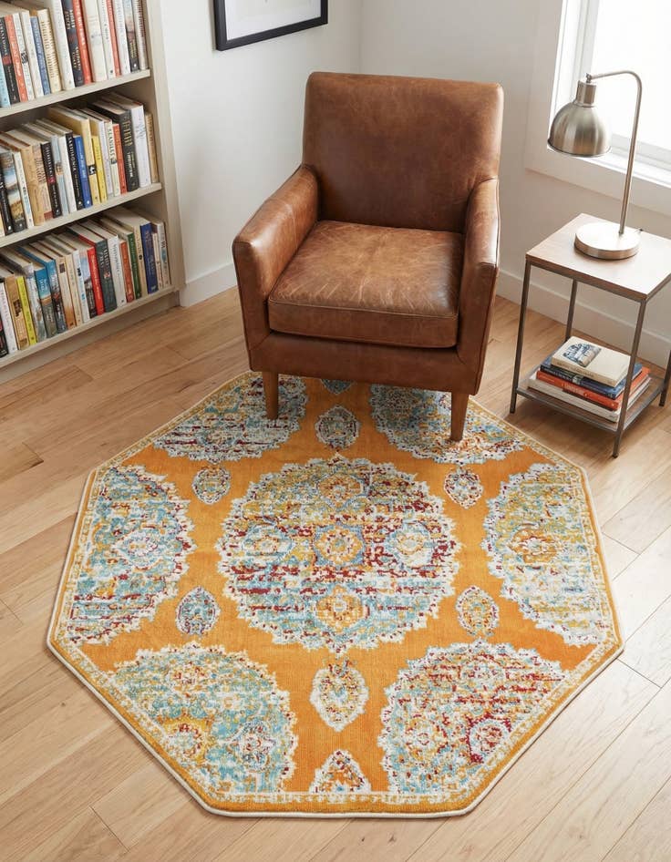 Detail image of 4' x 4' Paragon Octagon Rug