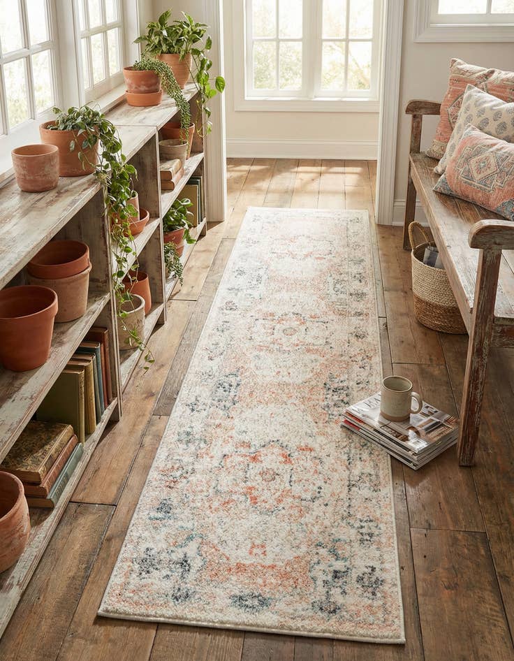 Detail image of 2' x 8' Madeline Vintage Runner Rug