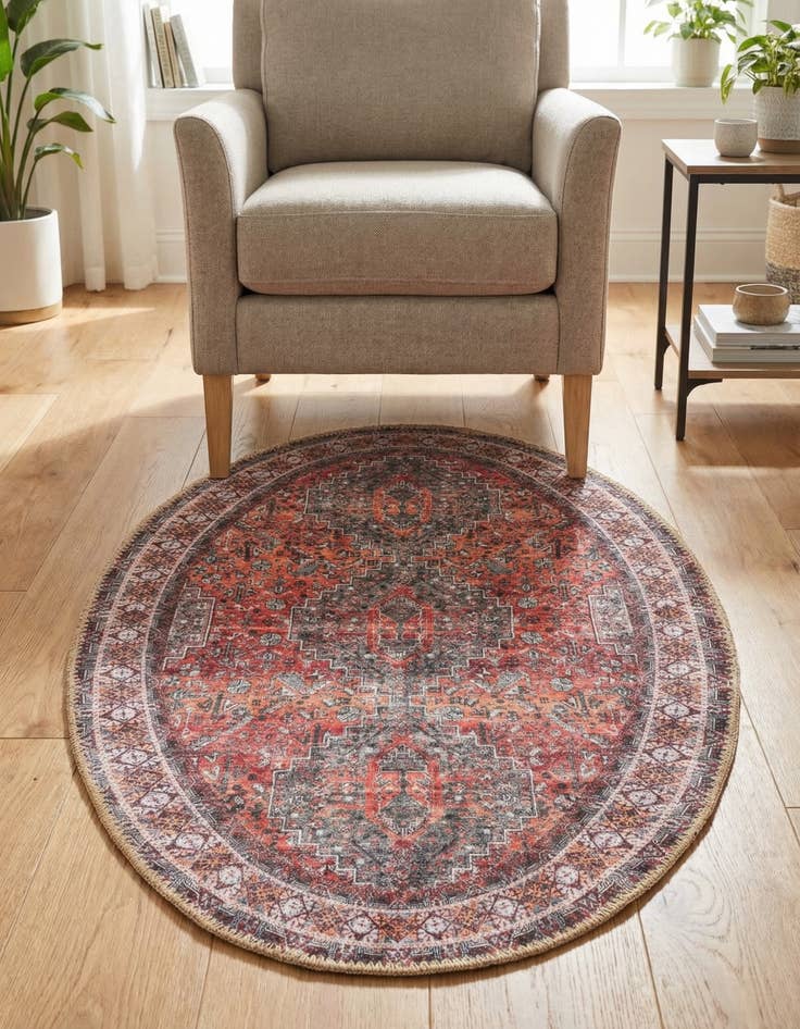 Detail image of 2' x 3' 1 Timeless Oval Rug