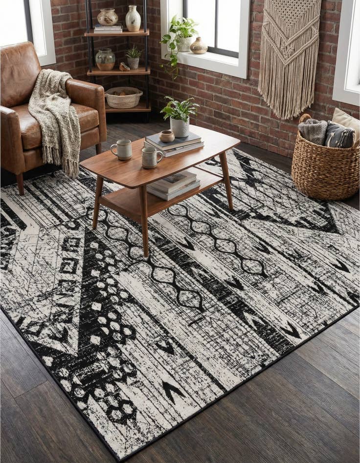 Detail image of 7' 10 x 7' 10 Oregon Square Rug