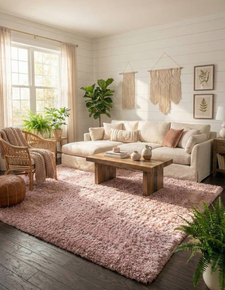 Detail image of 9' x 12' Infinity Shag Rug