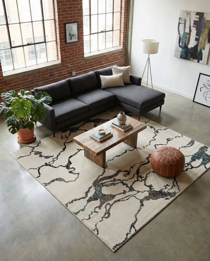 Detail image of 10' x 10' Madeline Square Rug