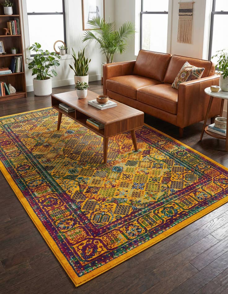 Detail image of 5' 3 x 8' Calypso Rug