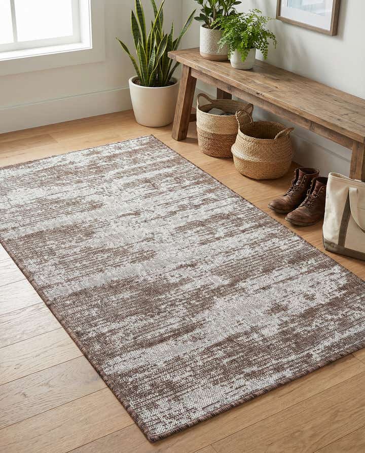 3' x 5' 3 Easy-Clean Modern Indoor / Outdoor Rug