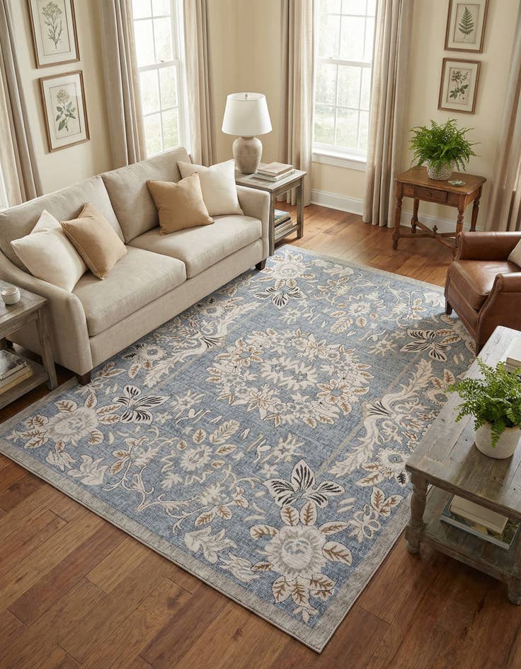 Detail image of 7' 10 x 10' Eco Traditional Rug