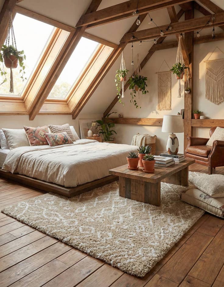 Detail image of 5' x 8' Moroccan Shag Rug