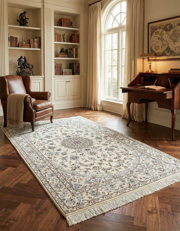 Detail image of 4' 2 x 6' 8 Nain Rug