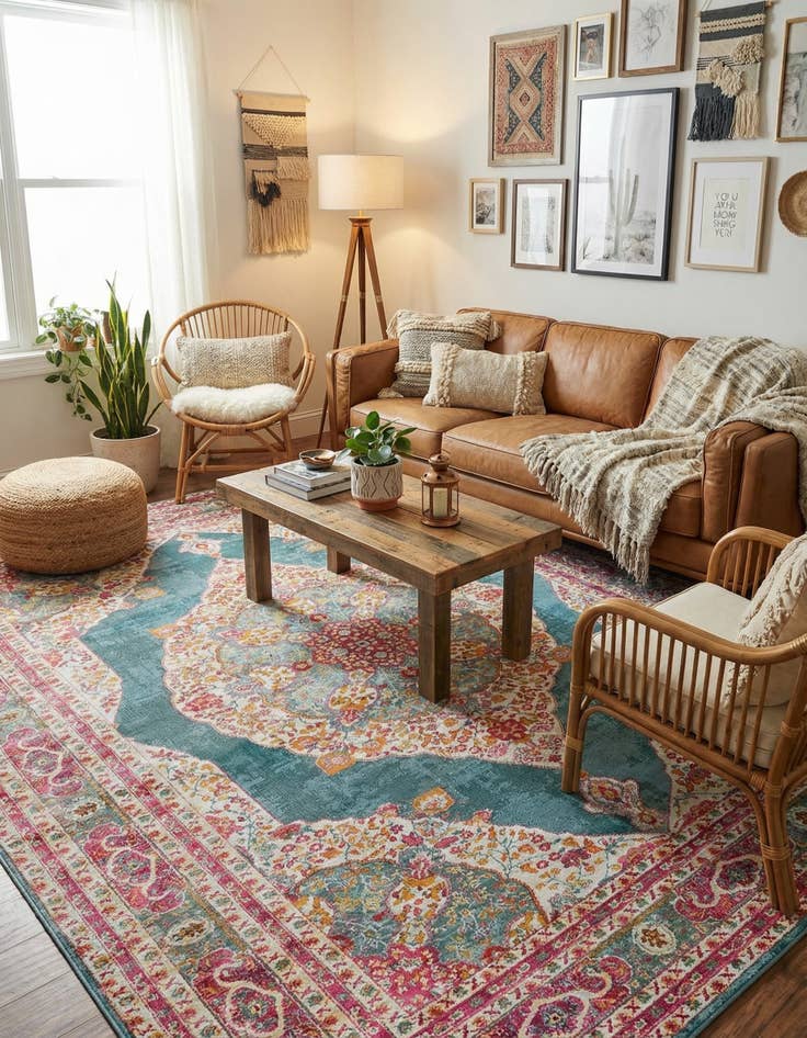 Detail image of 8' x 10' Santiago Rug