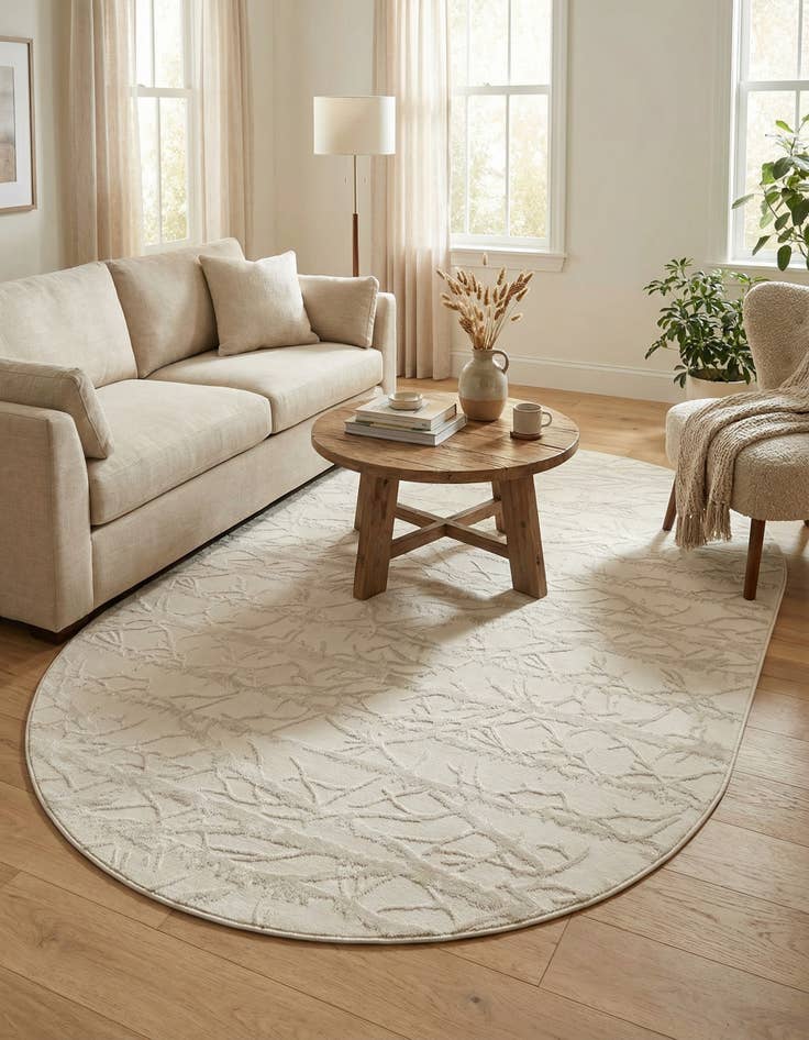 Detail image of 5' 3 x 8' Finsbury Oval Rug