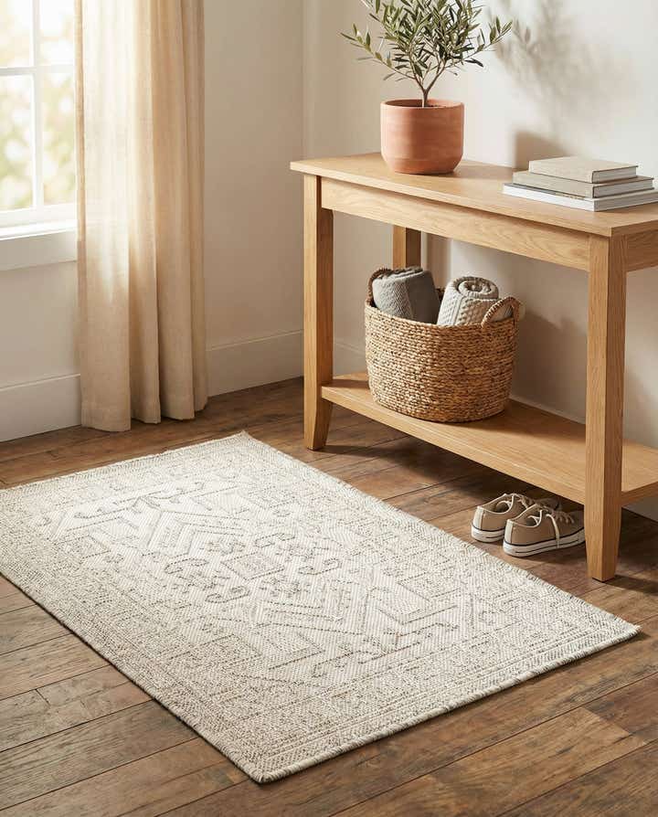 2' x 3' Easy-Clean Aztec Indoor / Outdoor Rug