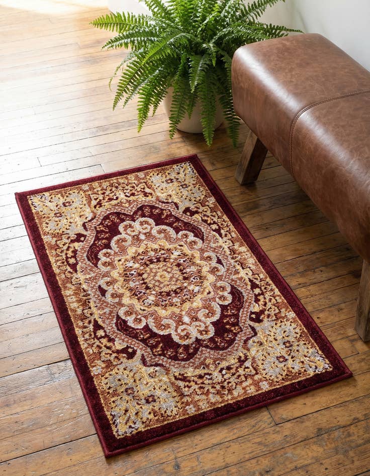 Detail image of 2' x 3' Kamala Washable Rug
