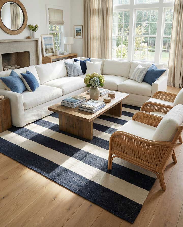 9' x 12' Hand Woven Jill Zarin Hamptons Rug
