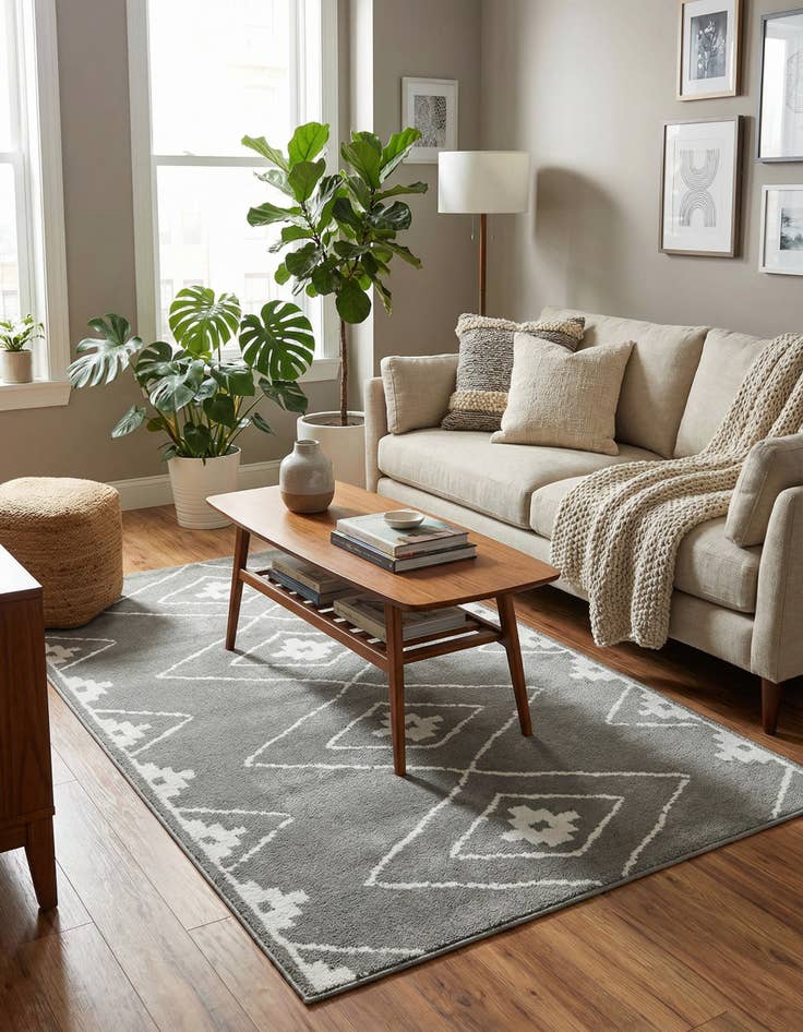 Detail image of 5' x 8' Oslo Rug