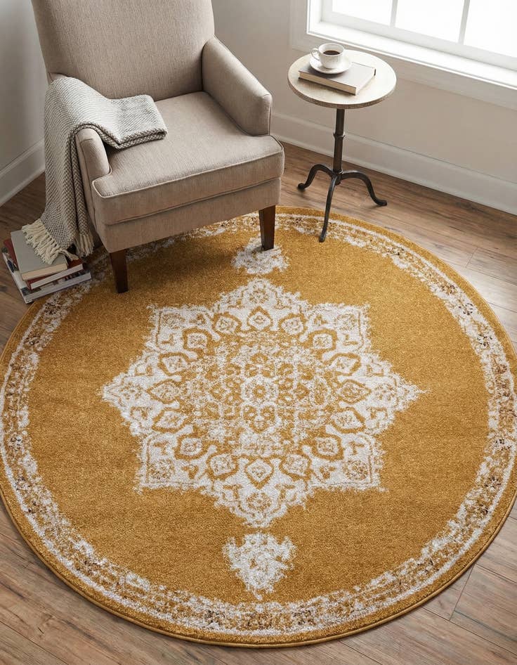 Detail image of 4' x 4' Eden Round Rug