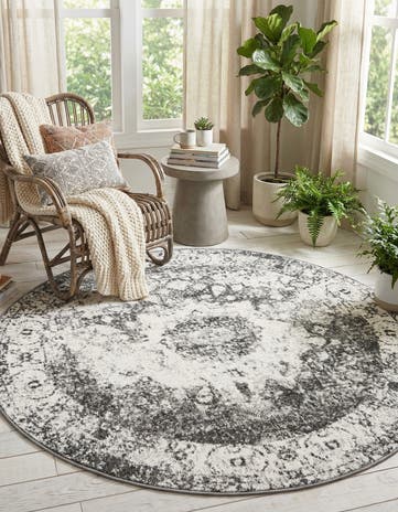 5' 3 x 5' 3 Veneto Round Rug