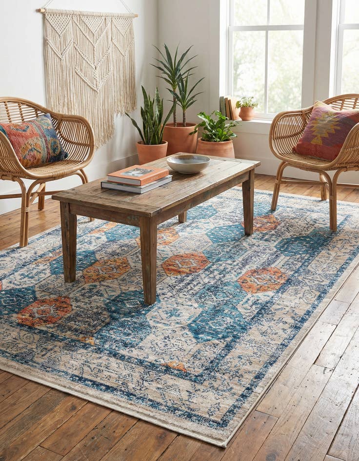 Detail image of 5' 3 x 8' Lola Rug