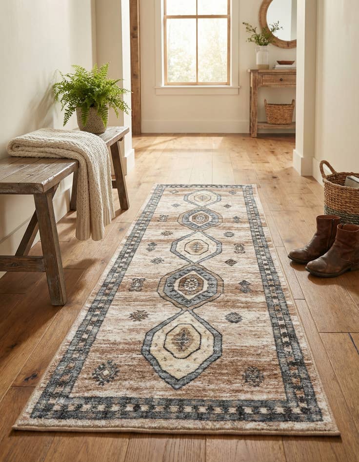 Detail image of 2' 2 x 6' Medina Runner Rug