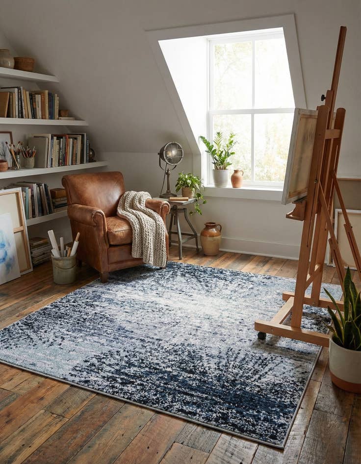 Detail image of 6' 1 x 6' 1 Tucson Square Rug