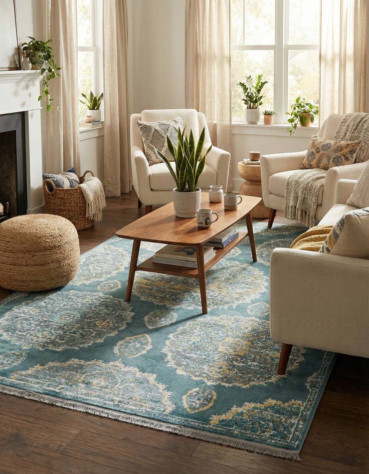 Detail image of 5' 5 x 8' Paragon Rug