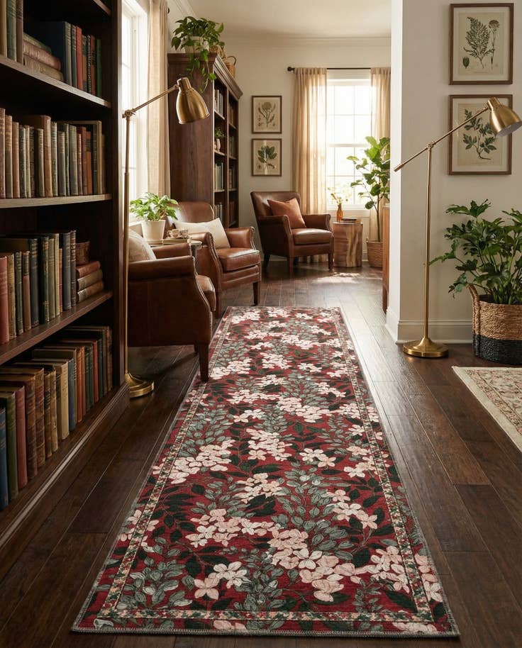 Detail image of 2' 7 x 10' Yara Runner Rug