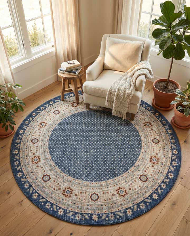 7' 10 x 7' 10 Charlotte Round Rug