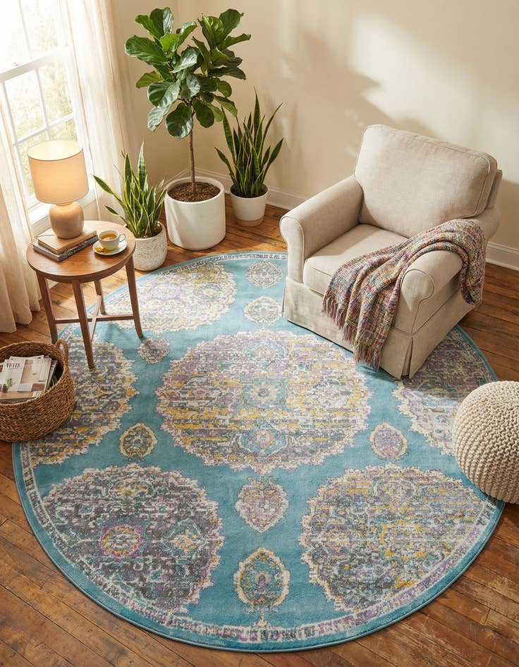 Detail image of 8' 2 x 8' 2 Paragon Round Rug