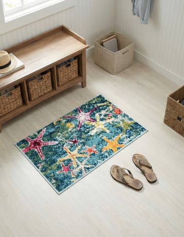 2' x 3' 1 Washable Amalfi Rug