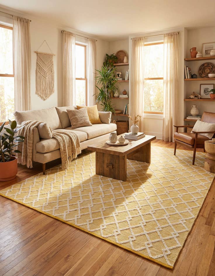 Detail image of 9' x 12' Hand Knotted Jill Zarin Dorset Rug