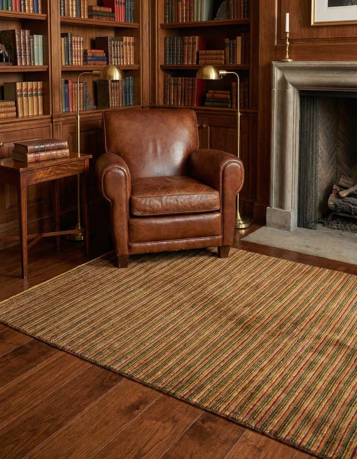 Detail image of 5' 1 x 6' 2 Juma Wool Rug