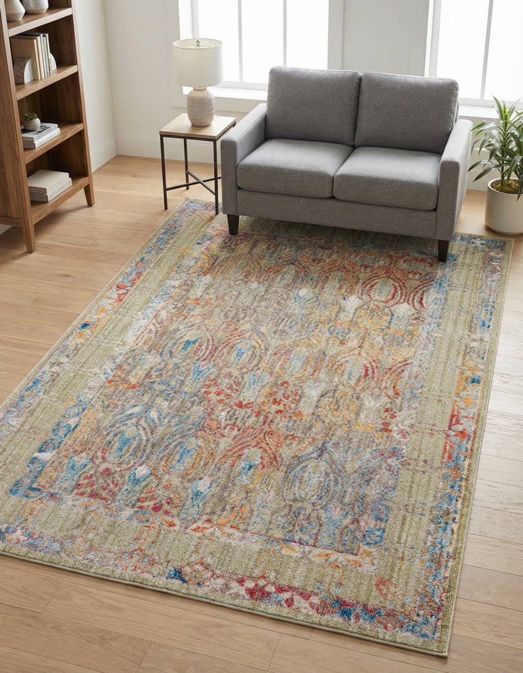 Detail image of 5' 3 x 7' 10 Williamsburg Rug