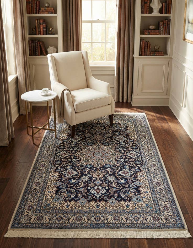 Detail image of 3' 5 x 5' 2 Nain Rug