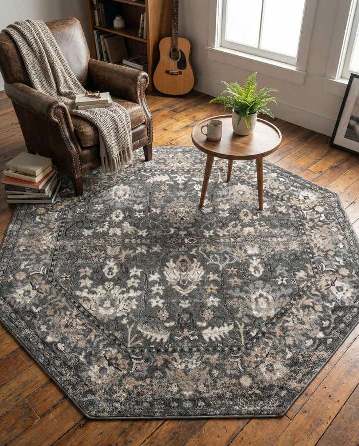 6' x 6' Oregon Octagon Rug