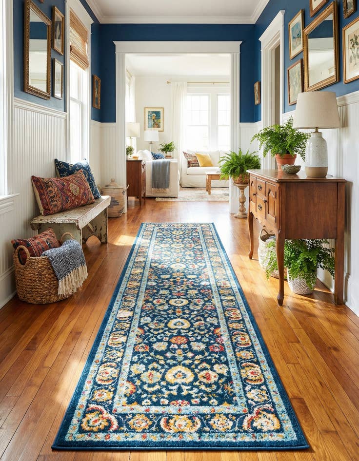 Detail image of 2' 7 x 12' Aurelia Runner Rug