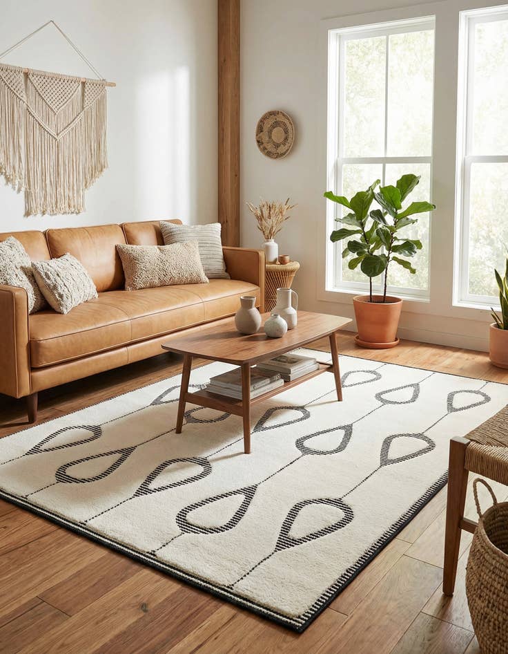 Detail image of  5' x 7' Prismatic Rug