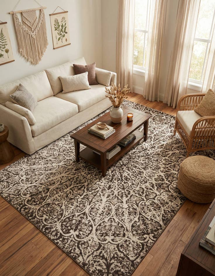 Detail image of 7' 10 x 10' Monte Carlo Rug