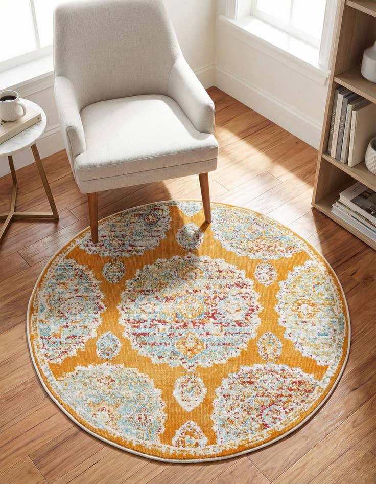 Detail image of 3' 3 x 3' 3 Paragon Round Rug
