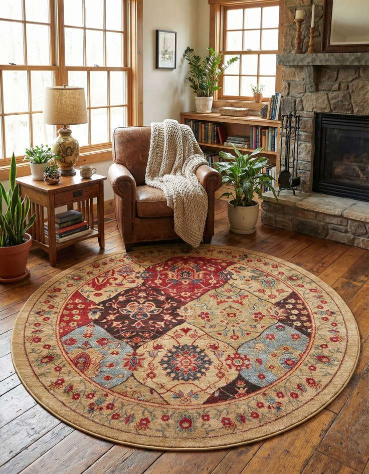 Detail image of 6' x 6' Chelsea Round Rug