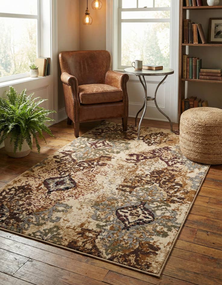 Detail image of 3' x 5' 3 Cafe Rug