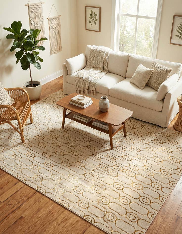 Detail image of 7' 10 x 10' Vogue Geo Rug