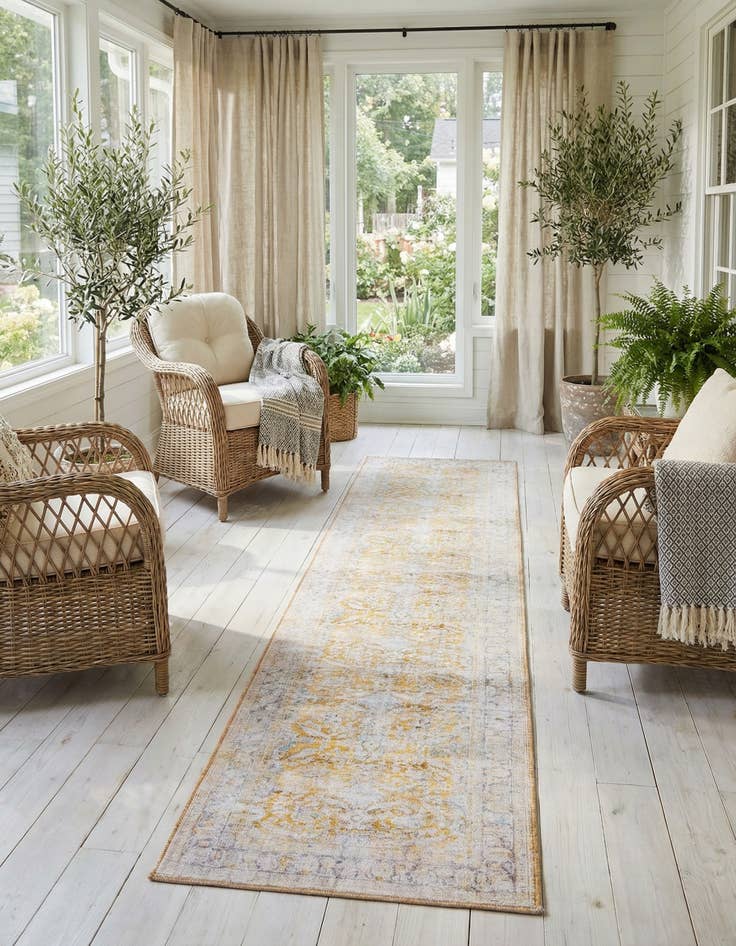 Detail image of 2' 6 x 12' Timeless Runner Rug