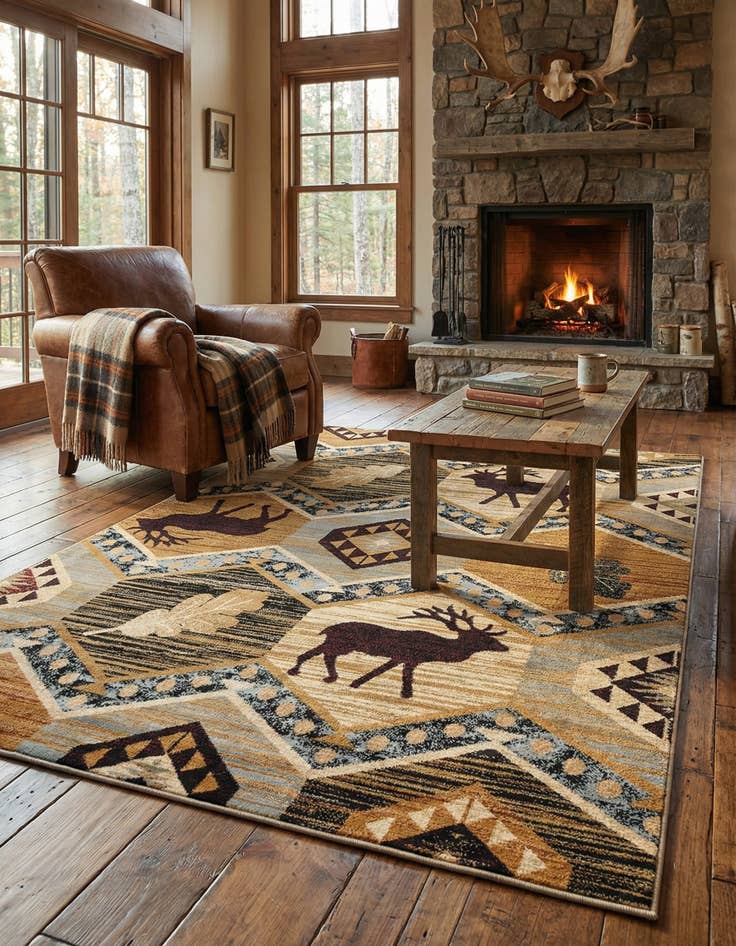 Detail image of 7' x 10' Pioneer Rug