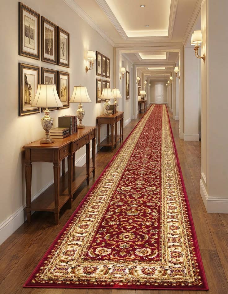 Detail image of  3' x 19' 8 Aditi Runner Rug