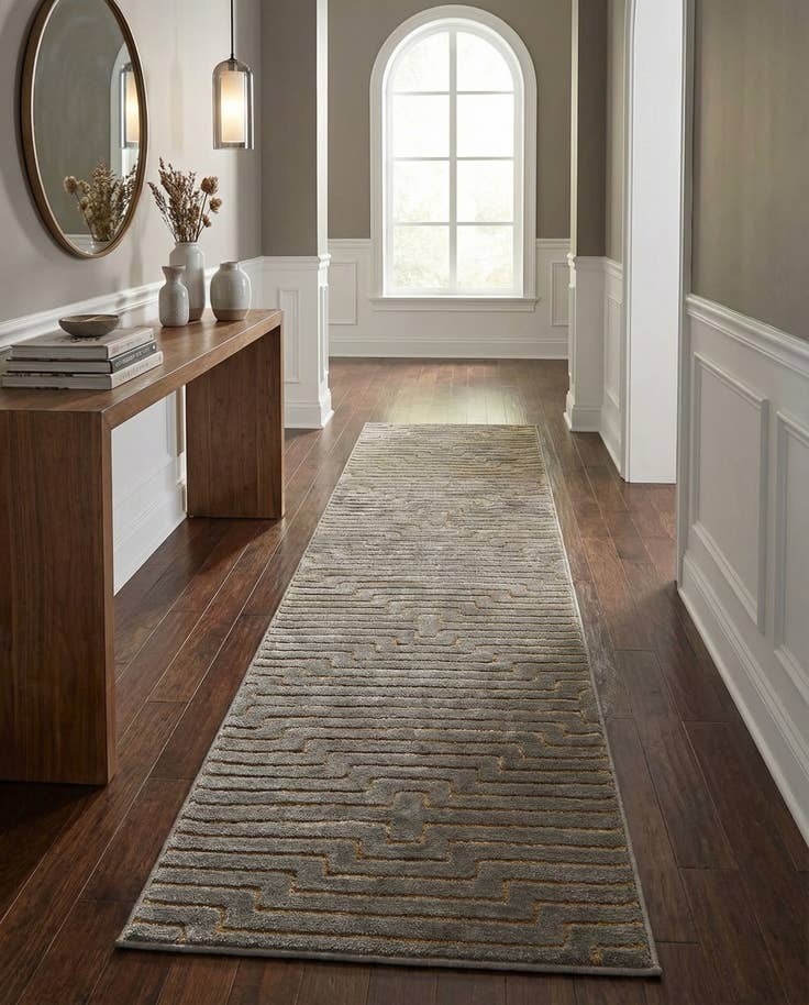 Detail image of 2' x 8' Vogue Geo Runner Rug