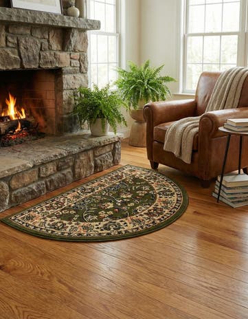 2' 2 x 3' 7 Yasmin Hearth Rug