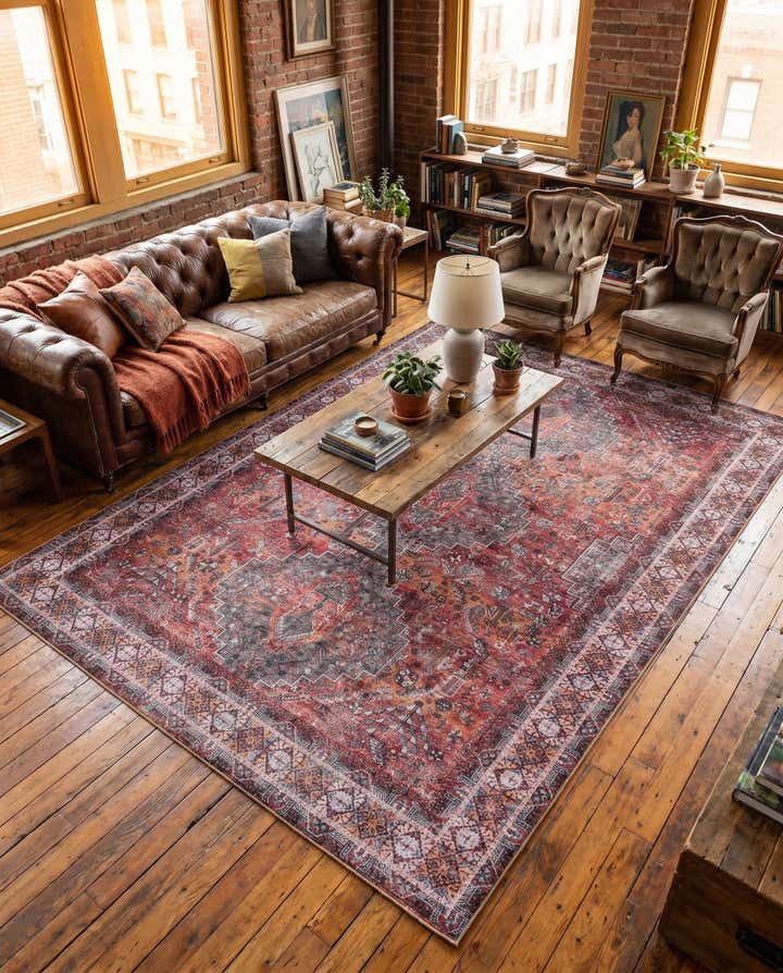 8' 4 x 12' Washable Timeless Rug