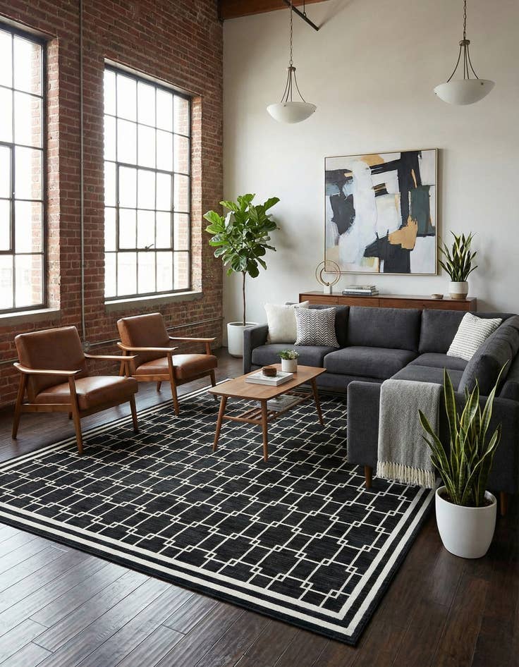 Detail image of Jill Zarin 9' x 12' Metropolitan Uptown Rug